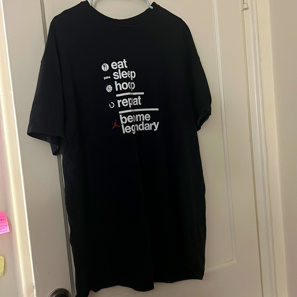 jordan eat sleep hoop tee shirt size: 3XL